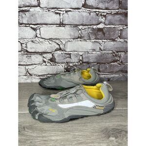 Vibram FiveFingers M355 Gray Green Minimalist Barefoot Shoes Men’s Sz 42EU/9M US